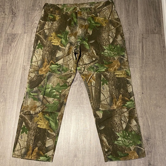 REAL TREE WRANGLER PANTS DOUBLE KNEE - Picture 1 of 6
